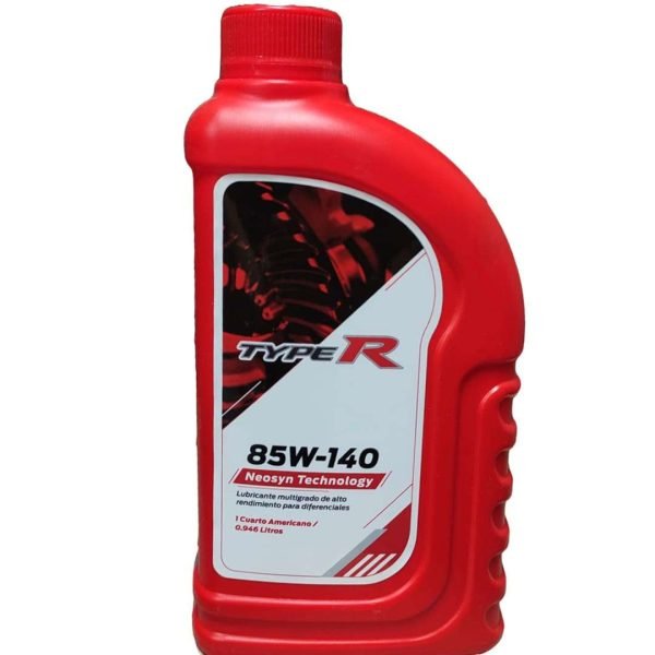Lubricante 85W140 Typer con Neosyn Gl5 en Cuarto