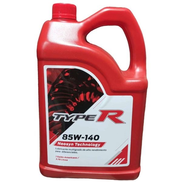 Lubricante 85W140 Typer con Neosyn Gl5 en Galon