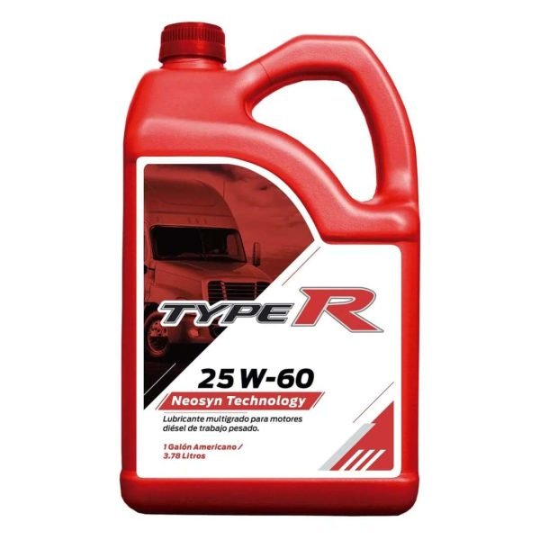 Lubricante 25w60 Diesel Typer Api Cf/sf en Galon Caja